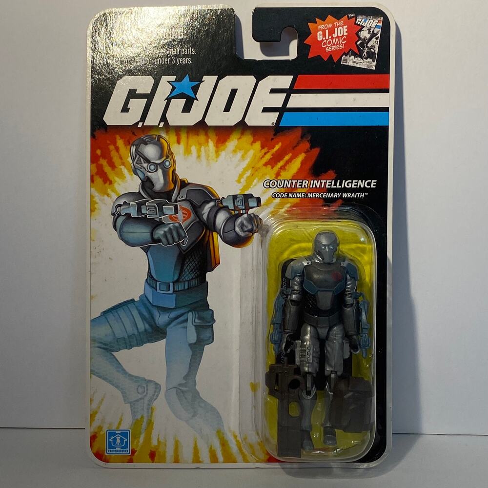 *NIB* Comic Series Mercenary Wraith for G.I. Joe